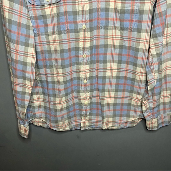 J. Crew Quality Woven Plaid Button Down Shirt Size S - Picture 3 of 9